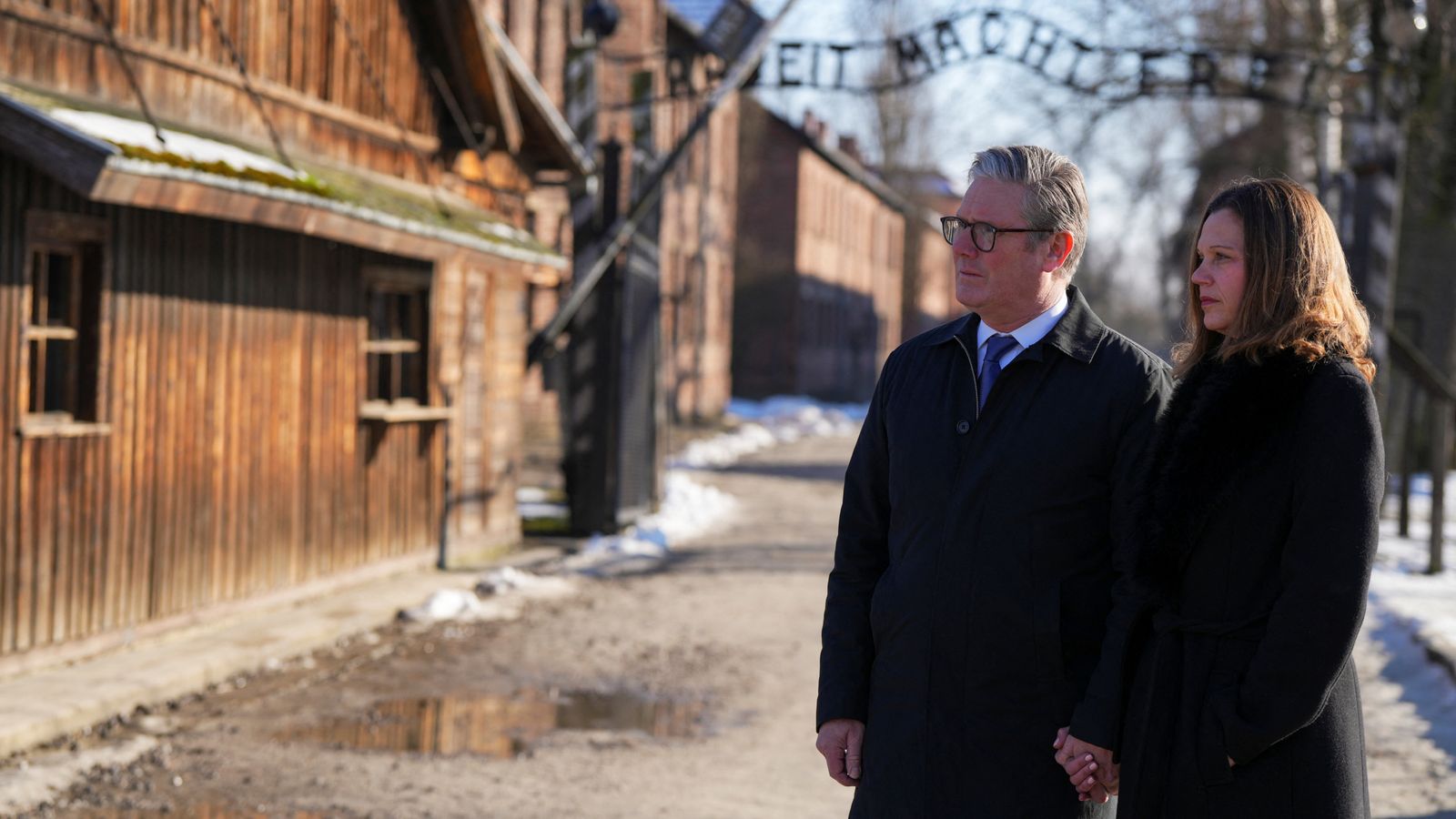 Sir Keir Starmer says Auschwitz visit ‘utterly harrowing’ as he vows to fight ‘poison of antisemitism’ | Politics News